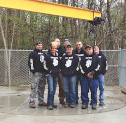 Town of Porter Public Works Proudly show off the updated lift station copy