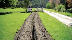 Step One - Pressure Sewer Installationx Step One - Pressure Sewer Installationx