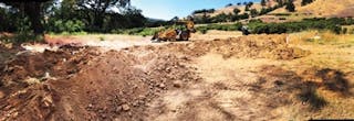 Blue Oak Ranch construction site overview