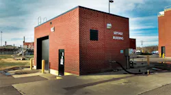 The Septage Building that houses the Lakeside SAP at Newark