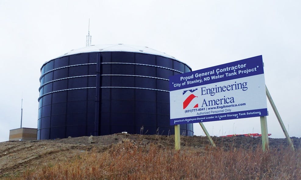 Engineering America Stanley, ND Tank