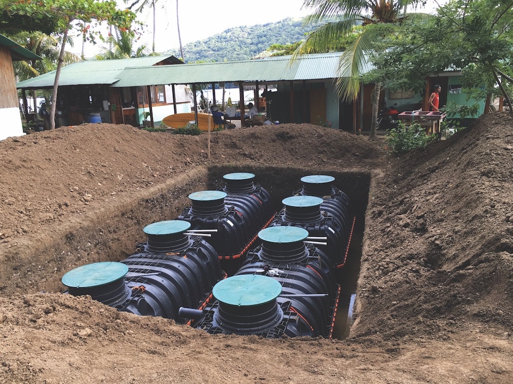 1655240438417 Bionest Fixed Media Bioreactors Installed Plastic Tanks At Costa Rica Islan