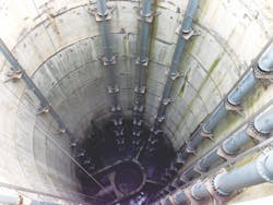 View showing entire width of 215-ft. deep well copy View showing entire width of 215-ft. deep well copy