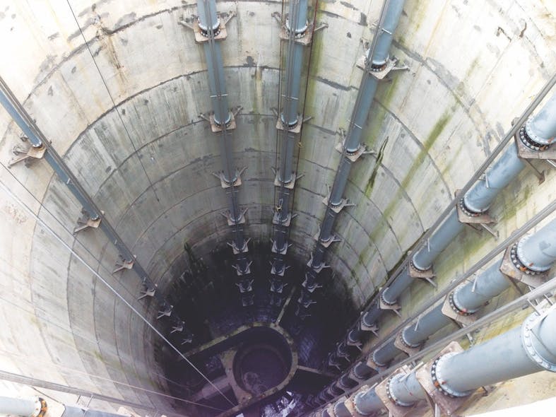 View showing entire width of 215-ft. deep well copy