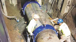 HYMAX Large Diameter being installed
