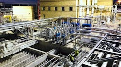 ACTIFLO rapid rate clarifiers during operational testing