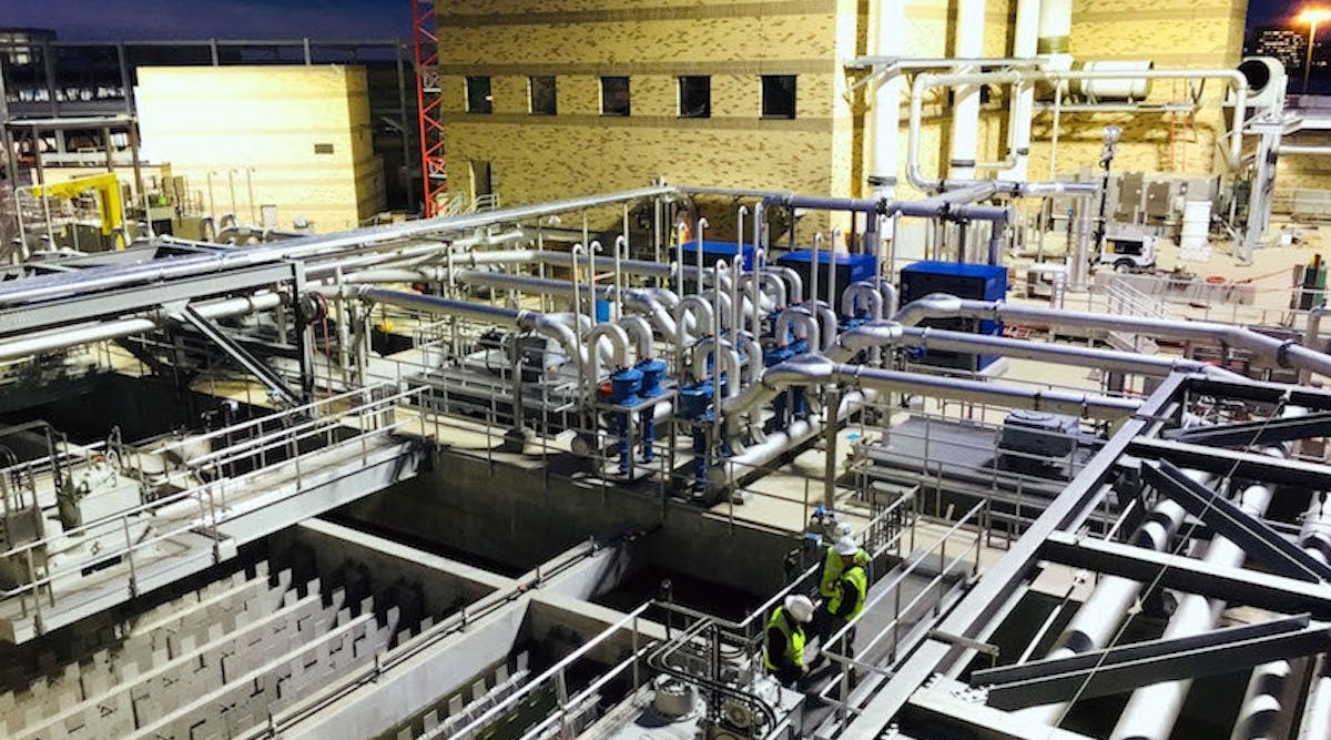 ACTIFLO rapid rate clarifiers during operational testing