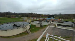 Wide angle of Wilkesboro Clarifiers