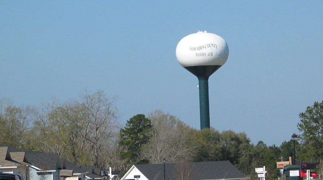 Xylem-Water-Utilities-Lowndes-County-Georgia-Moody-AFB-Water-Tower