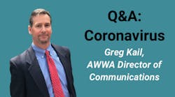 QA Coronavirus Greg Kail AWWA