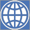 1655326533520 World Bank Icon Whiteglobe