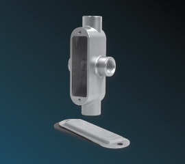 Stainless Steel Type X Conduit Bodies Wastewater Digest