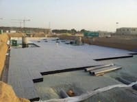 Stormwater Storage Under Construction for the Al Haramain project
