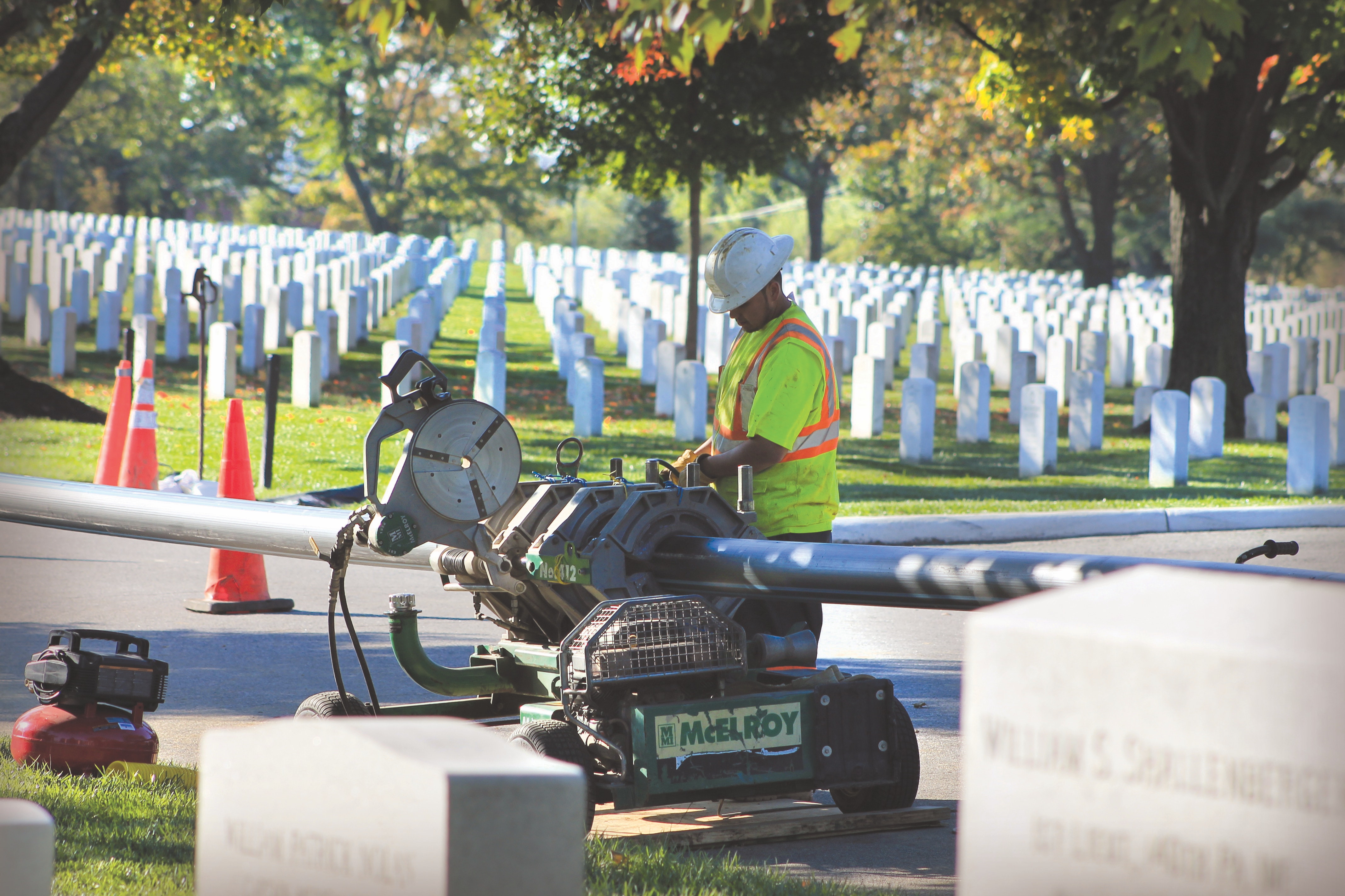 1655327632848 Hdpe Pipe Butt Fused Together In Staging Area