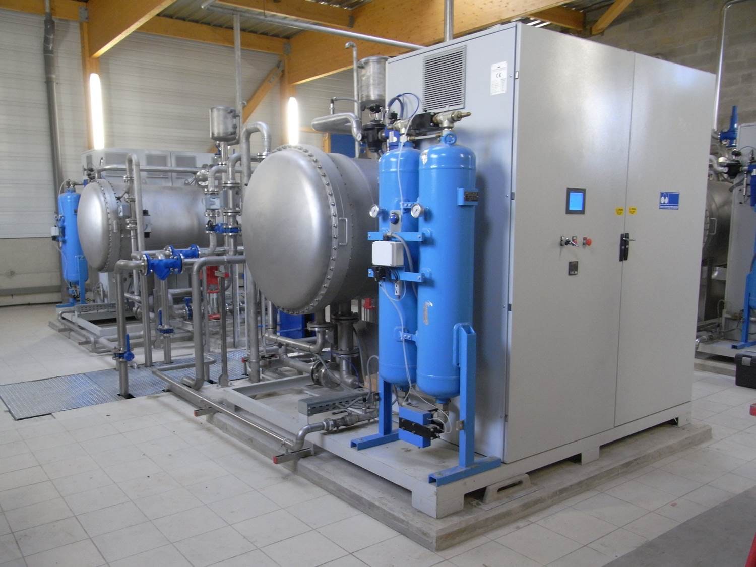 Containerized waste water treatment plant_final polishing of refinery waste water for COD and hydrocarbons removal