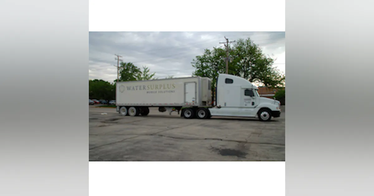 Ro System Trailer Reverse Osmosis Trailers | Wastewater Digest