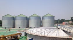 9.13 The new sludge handling facility at Matougang, China, where Landia pumps and mixers are now in operation