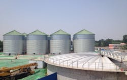 9.13 The new sludge handling facility at Matougang, China, where Landia pumps and mixers are now in operation