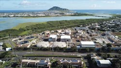 The $375 million Kaneohe-Kailua Wastewater Conveyance and Treatment Facilities Project awarded to engineering firm, Brown and Caldwell.