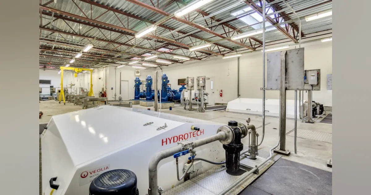 Discfilter Hydrotech Discfilter: A Simple Retrofit | Wastewater Digest