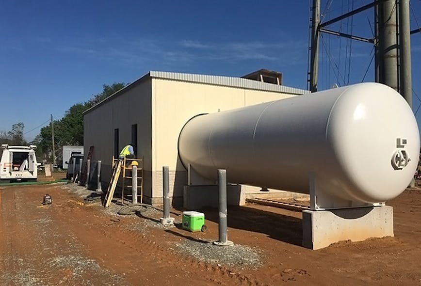 Easi-Set Water treatment Building in Maryland