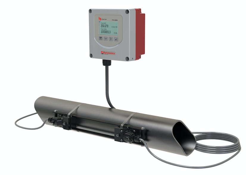 Dynasonics® TFX5000 Ultrasonic Clampon Flow Meter Wastewater Digest