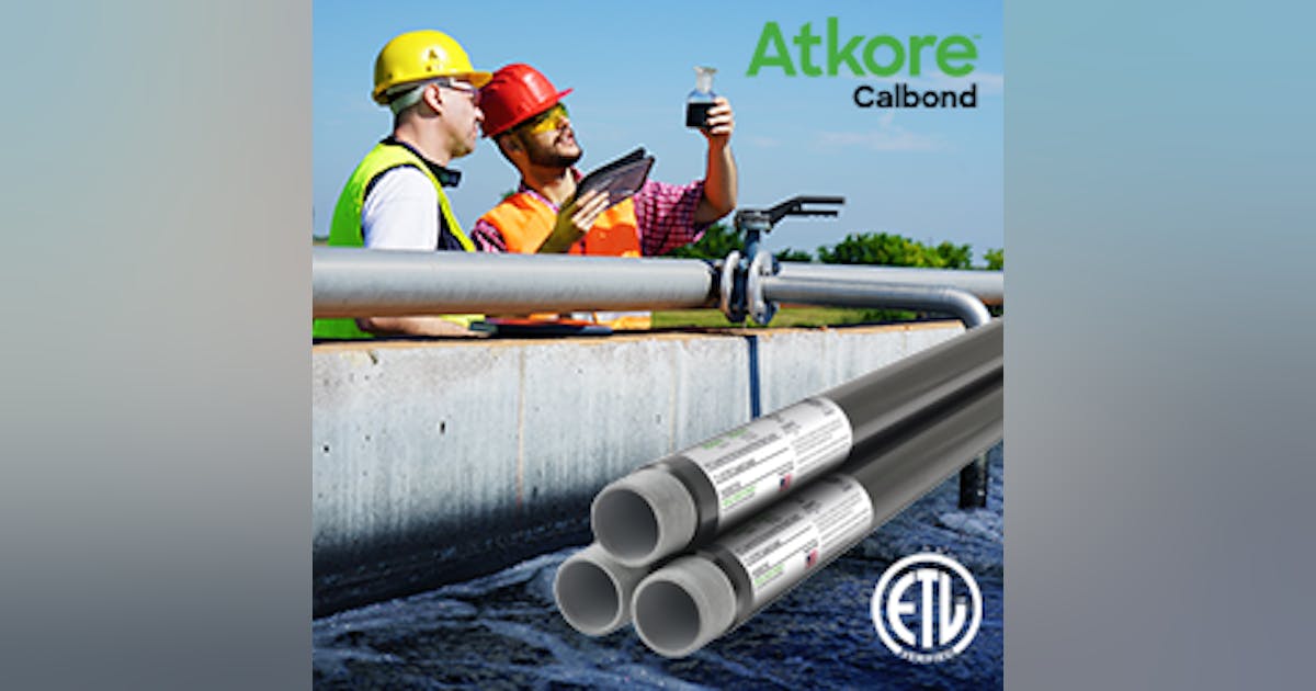 New Calbond ETLVerified PVC Coated Conduit for Critical Installations