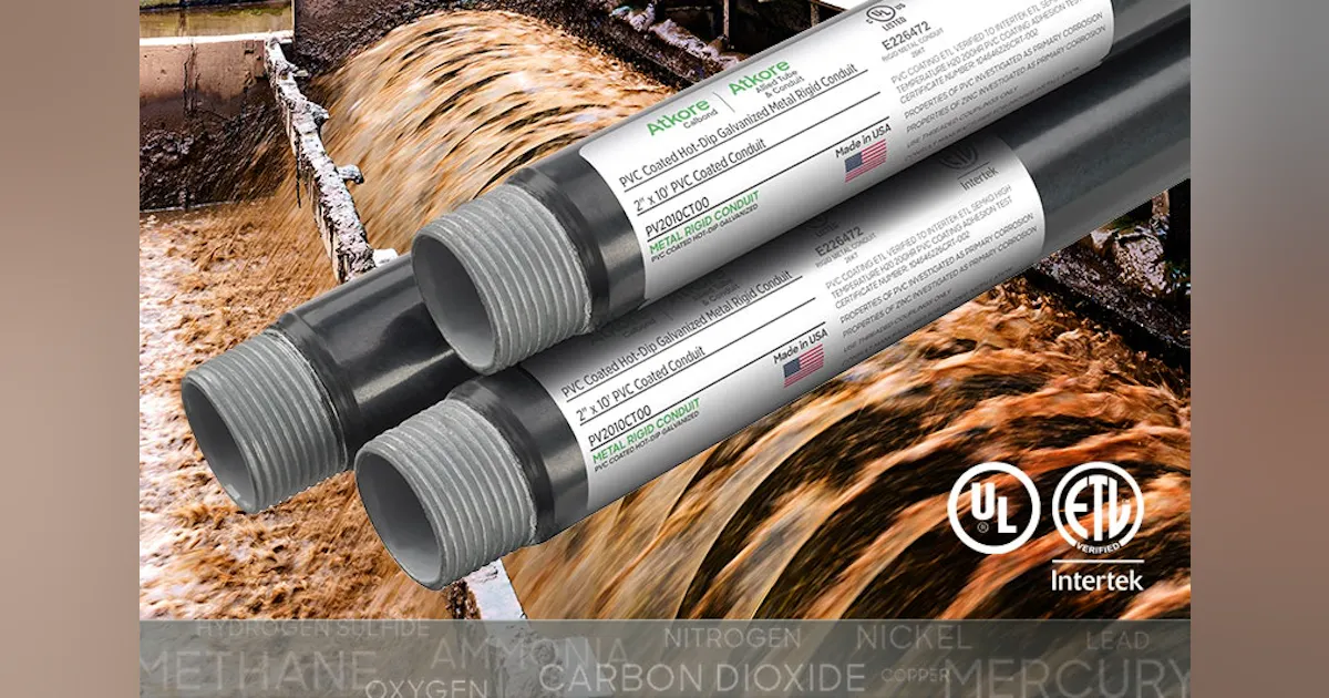 Watch On Demand Now: New Standards for Corrosion Performance of PVC Coated Conduit in Wastewater ...