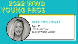 Nikki Holloway Beaver Water District 2022 WWD Young Pros