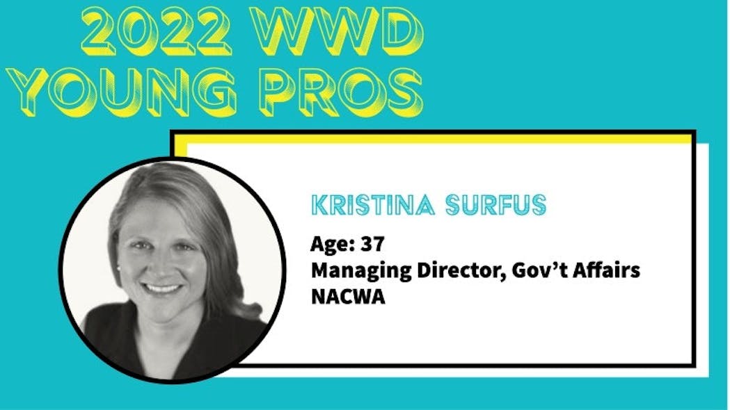2022 WWD Young Pros Kristina Surfus NACWA