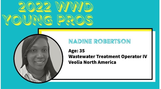 2022 WWD Young Pros Nadine Robertson Veolia