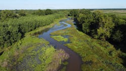 As part of its environmental restoration project, the North Texas Municipal Water Authority improved 70 miles of streams in addition to enhanced wetlands development. As part of its environmental restoration project, the North Texas Municipal Water Authority improved 70 miles of streams in addition to enhanced wetlands development.