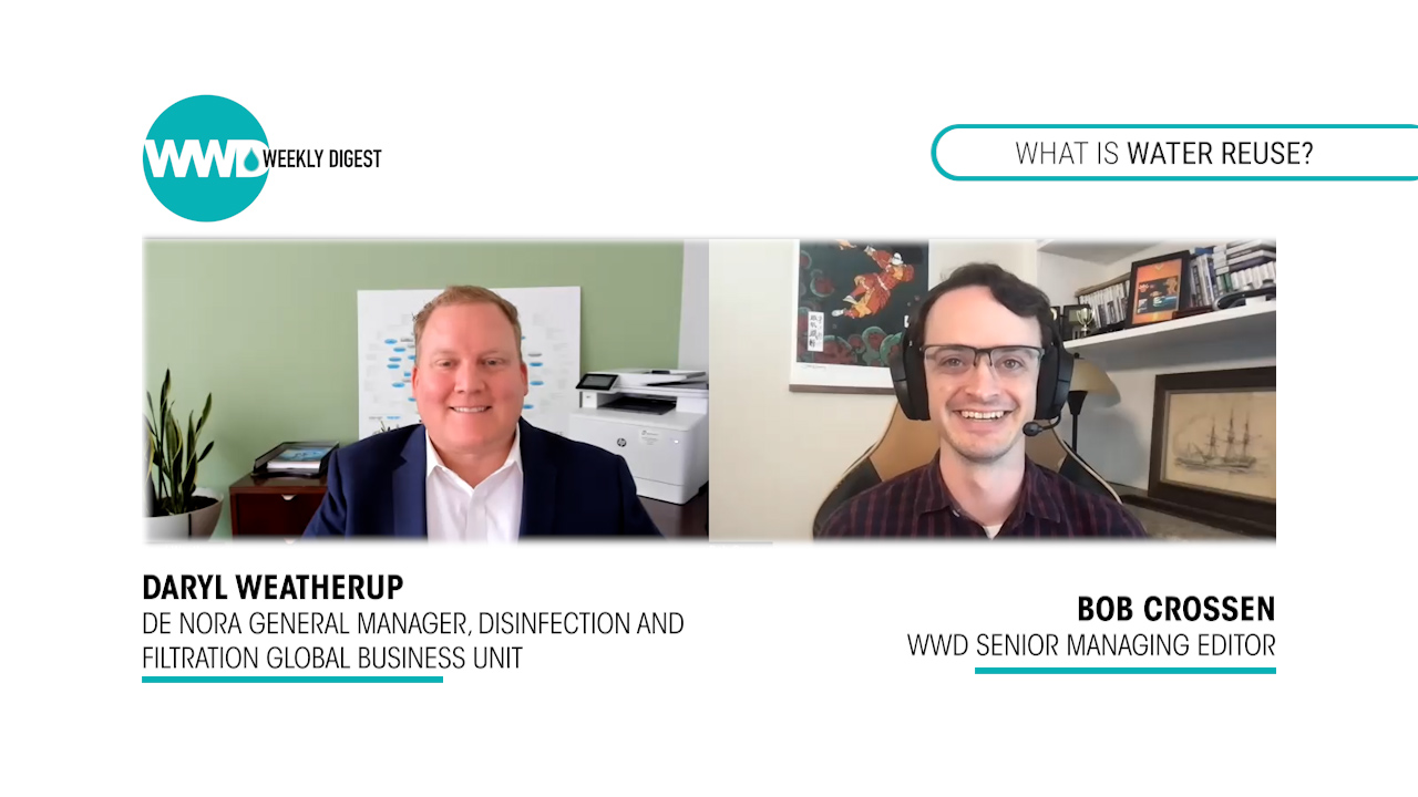 What is water reuse? A conversation with De Nora Water Technologies.