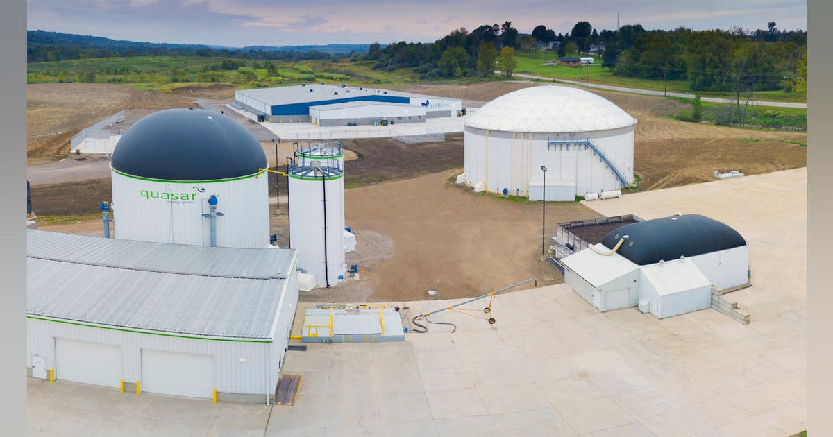 Anaerobic Digester Company Turns Waste Into Energy | Water & Wastes Digest