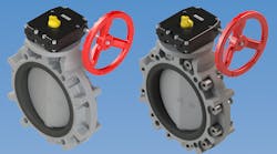 Type 57 P Butterfly Valve Cpvc