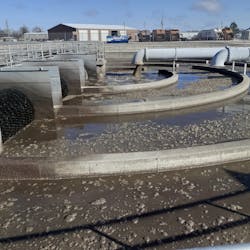Situated about 12 miles north of Wichita, the 0.5 MGD (million gallon per day) wastewater treatment plant (built in 1979) serves 2,700 homes.