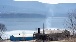 Landscape view of Hudson Taco, a restaurant located on Newburgh`s riverfront