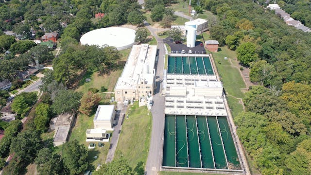 The Ozark Point Water Treatment Plant&apos;s original construction dates back to the 1880s with its first expansion in 1927.
