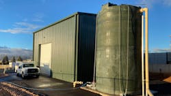 The Mogollon Well No. 5 arsenic removal facility was conceived in 2017 as a means to proactively meet state standards. The Mogollon Well No. 5 arsenic removal facility was conceived in 2017 as a means to proactively meet state standards.