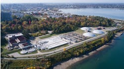 The East End Wastewater Treatment Facility, Portland, Maine.