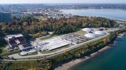 The East End Wastewater Treatment Facility, Portland, Maine. The East End Wastewater Treatment Facility, Portland, Maine.
