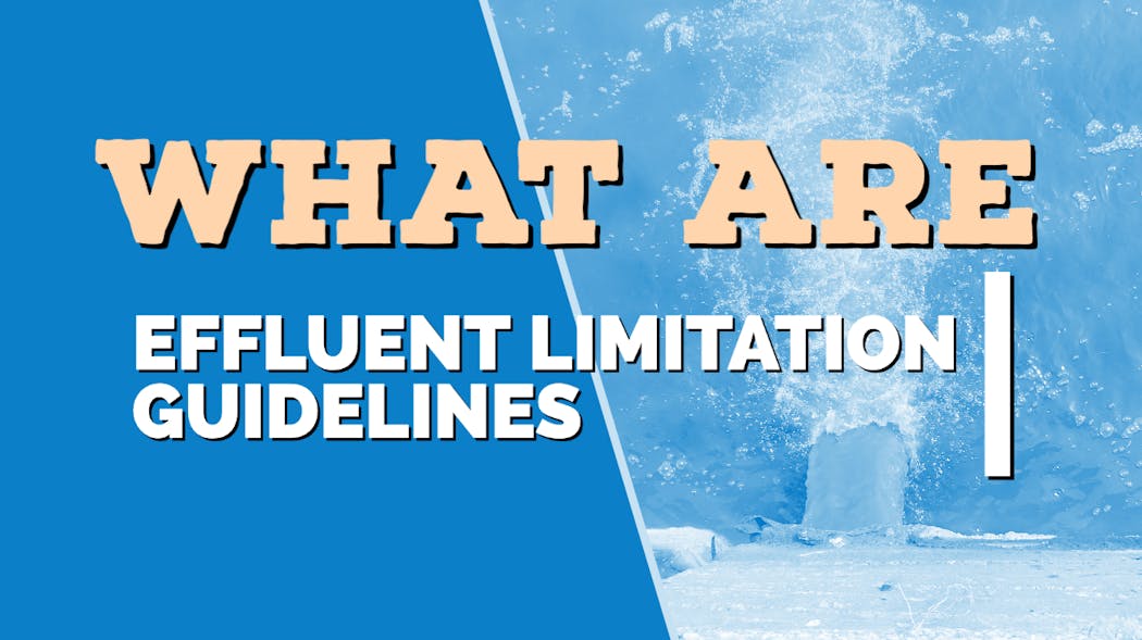 What Are Effluent Limitation Guidelines Wastewater Npdes Clean Water Act