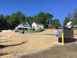 A small, localized collection system and package treatment plant met community needs at a manageable investment. A small, localized collection system and package treatment plant met community needs at a manageable investment.