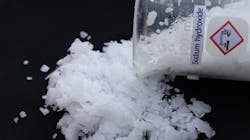 Sodium hydroxide, commonly referred to as caustic soda, is a chemical used in wastewater treatment that requires proper dosing to be effective. Sodium hydroxide, commonly referred to as caustic soda, is a chemical used in wastewater treatment that requires proper dosing to be effective.