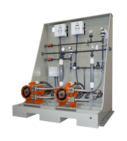 A wastewater-treatment plant's chemical-transfer system can be optimized through the use of peristaltic pumps because the technology does not contain any valves that can become clogged. This means that when the pump is shut down any viscous liquids that will generally solidify or become gelatinous when resting will not adversely affect the pump's operational capabilities. A wastewater-treatment plant's chemical-transfer system can be optimized through the use of peristaltic pumps because the technology does not contain any valves that can become clogged. This means that when the pump is shut down any viscous liquids that will generally solidify or become gelatinous when resting will not adversely affect the pump's operational capabilities.