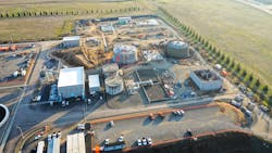 The Pleasant Grove WWTP expansion project increased capacity and set the stage for its waste-to-energy program. The Pleasant Grove WWTP expansion project increased capacity and set the stage for its waste-to-energy program.