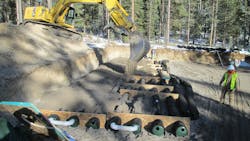 The site, when completed, will be an open space covered with native grasses. The treatment system will be unknown to the visitors. The site, when completed, will be an open space covered with native grasses. The treatment system will be unknown to the visitors.