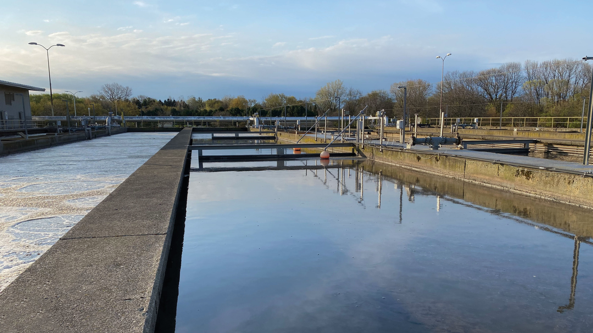 Enhanced biological phosphorus removal is the process by which naturally occurring organisms in the wastewater accumulate phosphorus under the right conditions as they travel through the treatment plant.