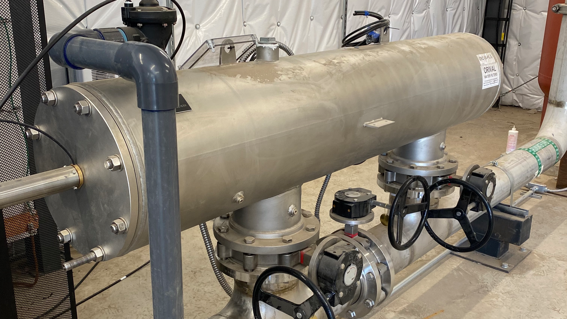 The Orival fully automatic self-cleaning filters provide uninterrupted downstream flow while cleaning themselves only when needed and utilizing only the line-pressure to power the cycle.