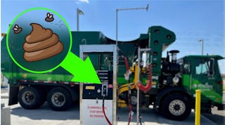 The City of Roseville uses treated wastewater from its wastewater plant to generate renewable natural gas fuel for its fleet of solid wastes trucks.